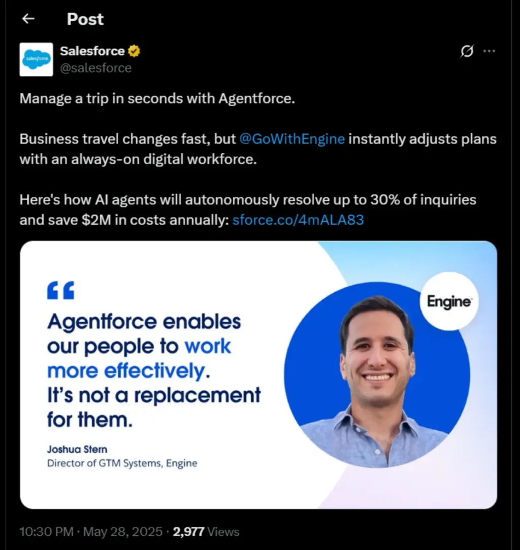 توییتر salesforce
